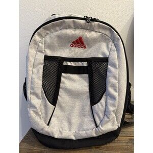 Adidas Atkins Large Capacity Gray And Black Backpack